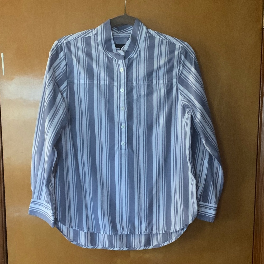J. Crew Blue and White Tunic